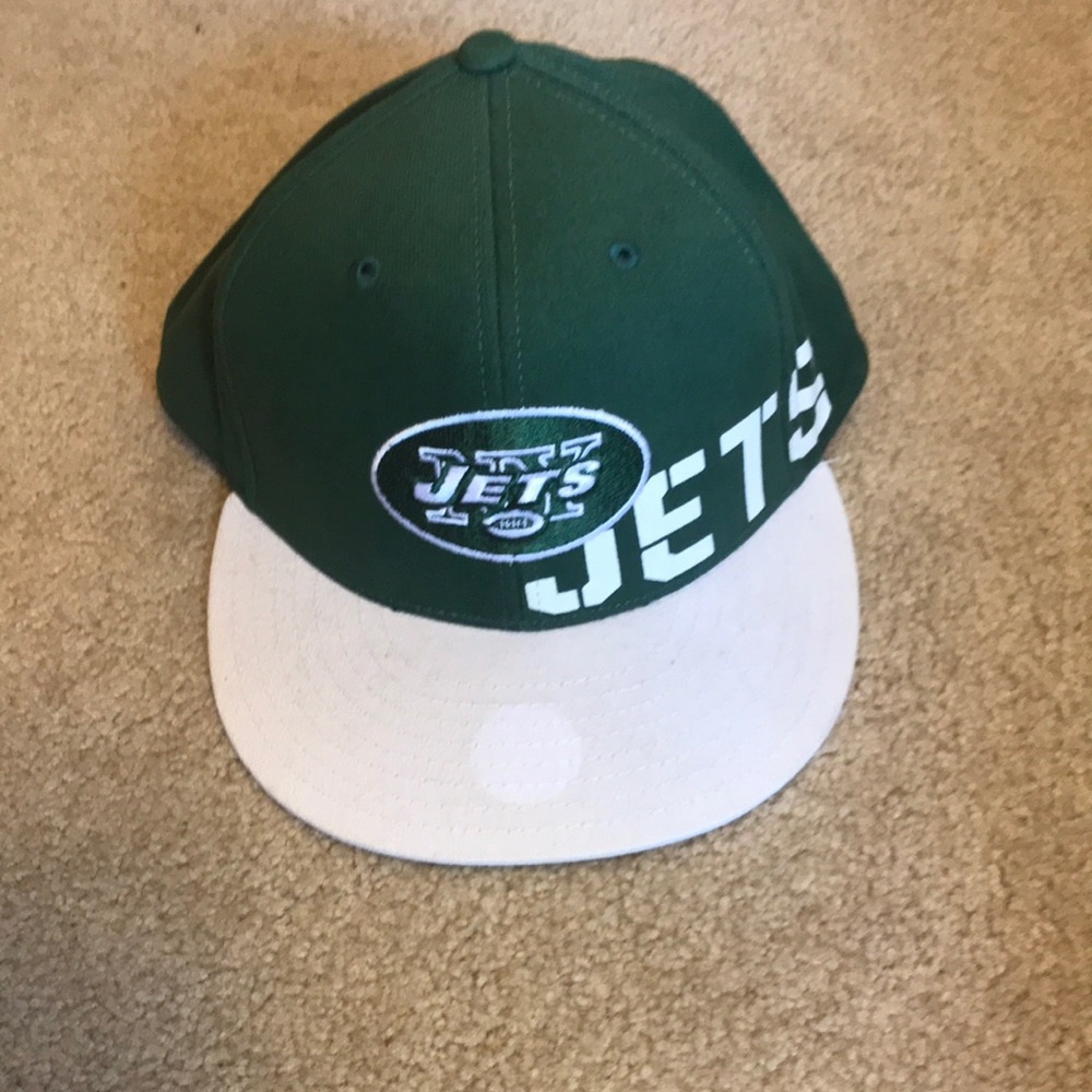 New York jets flat bill hat